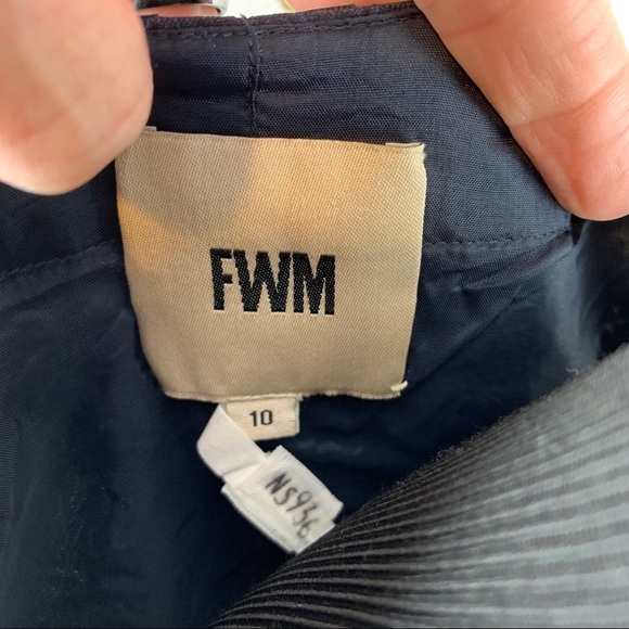 Fenn Wright Manson Navy Floral Embellished Dress - Picture 9 of 11